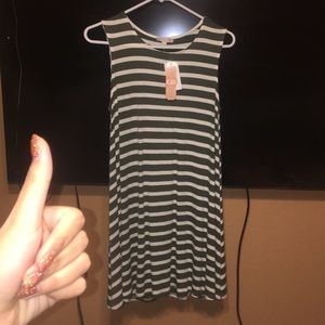 GIANNI BINI Army Green Dress  NEW WITH TAG